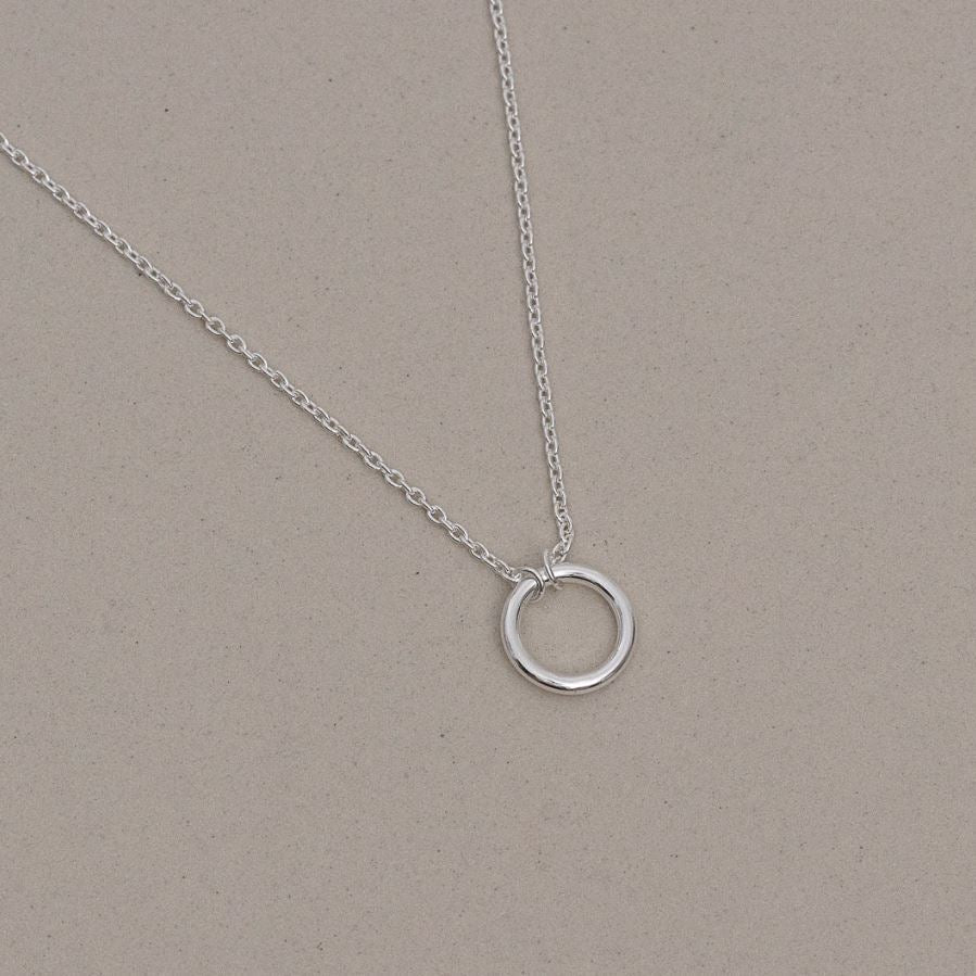Collier Le pensé - argent