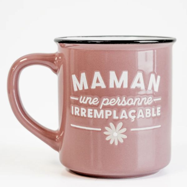Tasse à café 400 ml - Maman une personne irremplaçable