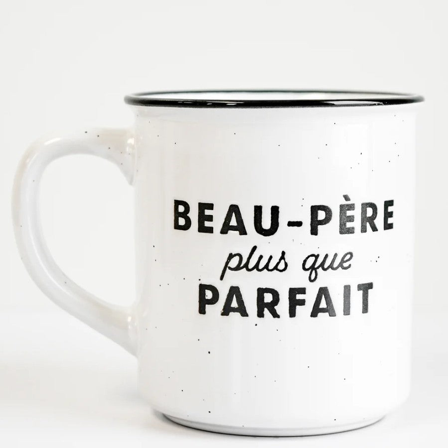 Tasse blanche "Beau-père plus que parfait"