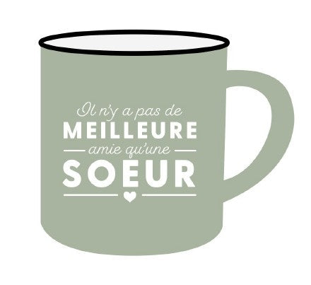 Tasse à café 400 ml - Il n'y a pas de meilleure amie qu'une sœur