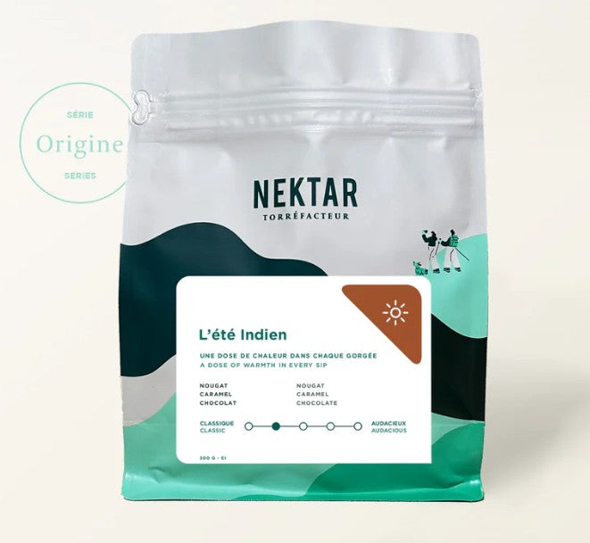 Café spécialisé L'été indien 300 g Nektar Torréfacteur