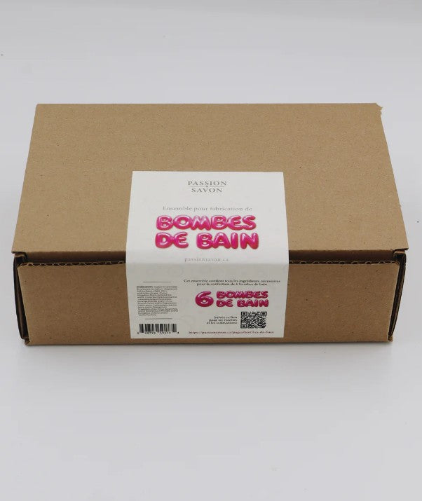 Ensemble de fabrication de bombe de bain (paquet de 6)