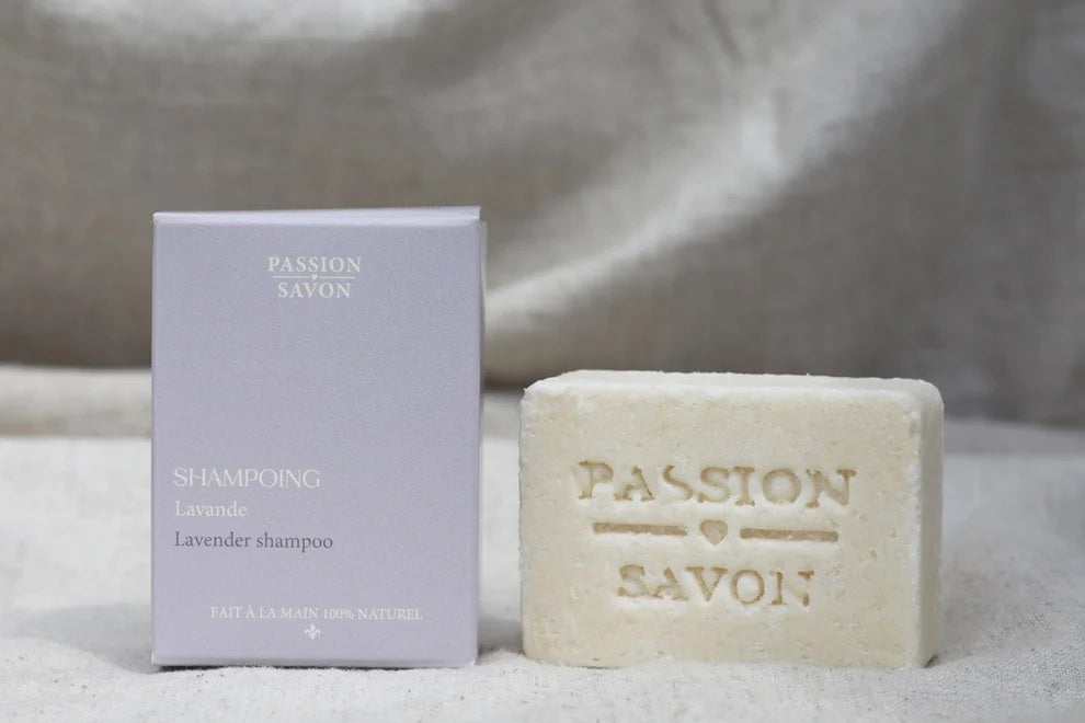Shampoing solide en barre 90 g lavande