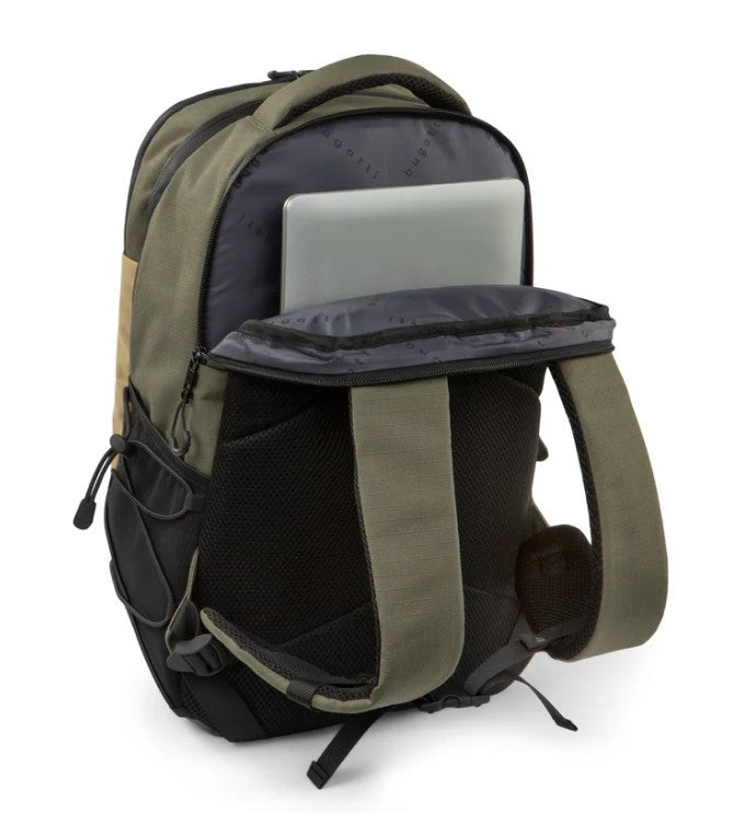 Sac à dos Outland khaki 18,5 po x 13,5 po x 7,5 po Bugatti