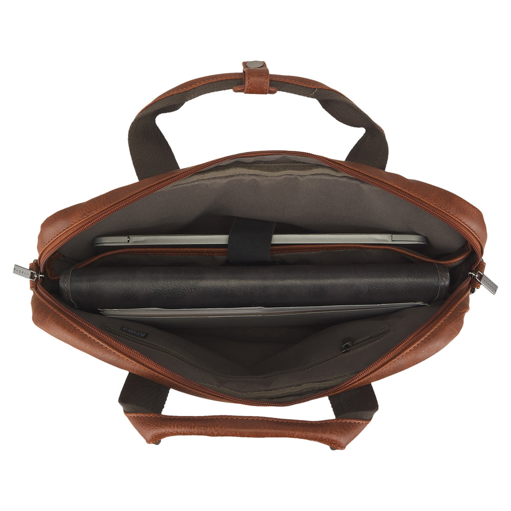 Porte-document Valentino cognac 16,25 po x 4 po x 13,5 po Bugatti