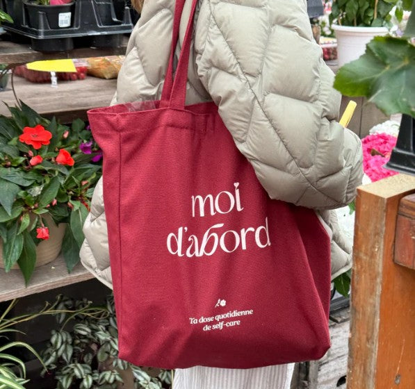 Sac fourre-tout Moi d'abord 40 cm x 40 cm