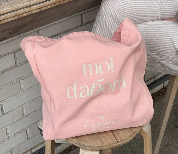 Sac fourre-tout Moi d'abord 40 cm x 40 cm
