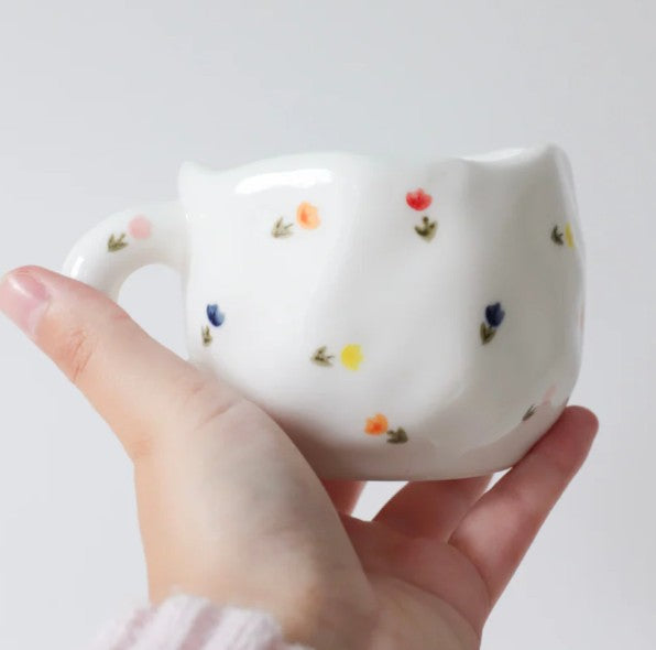 Tasse tulipes colorées 240 ml