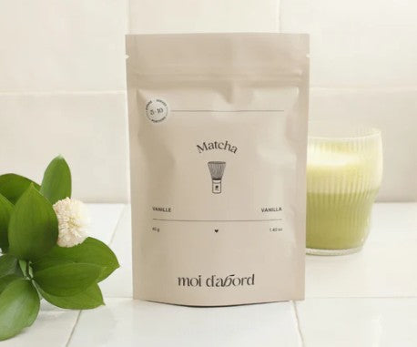 Thé matcha vanille 40 g Moi d'abord