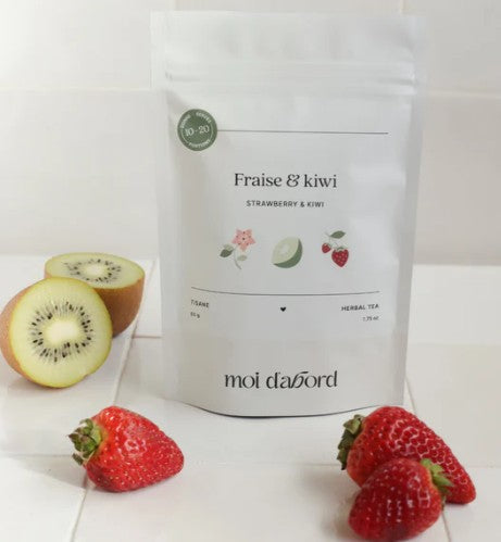 Tisane fraise et kiwi 50 g Moi d'abord