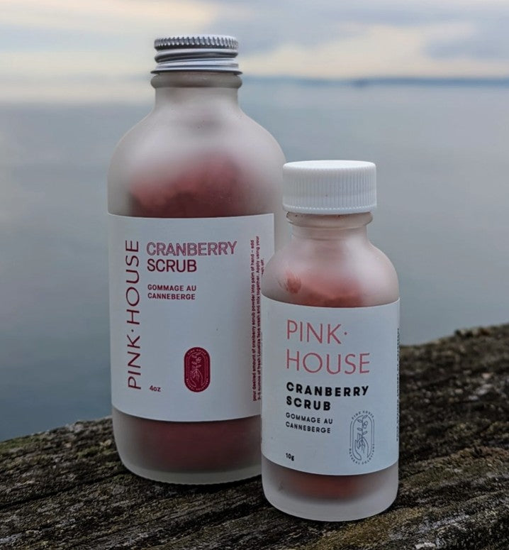 Gommage aux canneberges 4 oz Pink House