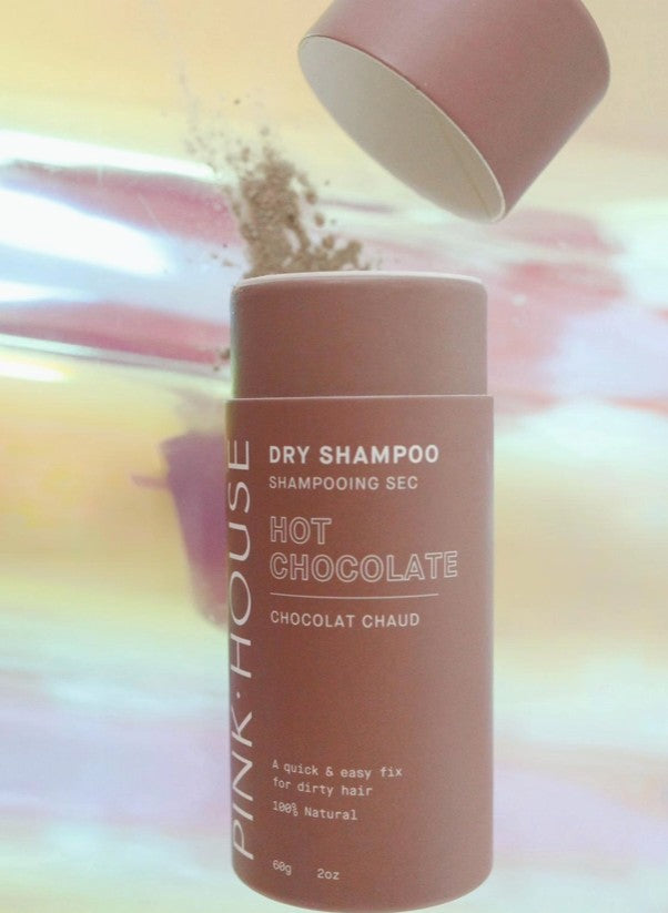 Shampoing sec 60 g - Pink House chocolat chaud