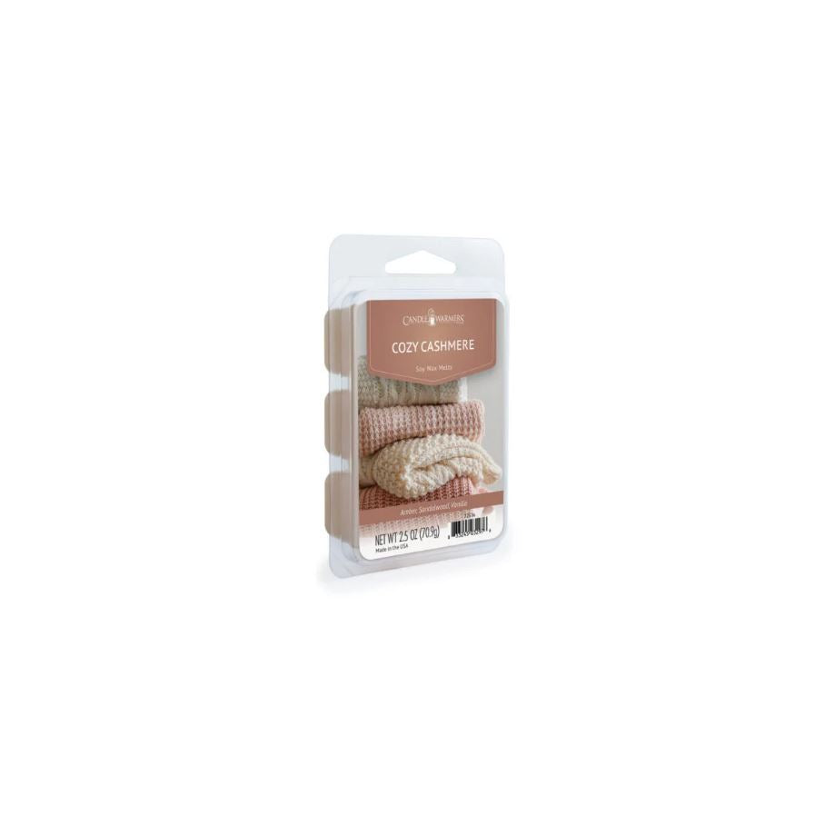 Cube de cire parfumé 2,5 oz cachemire douillet (paquet de 6 cubes)