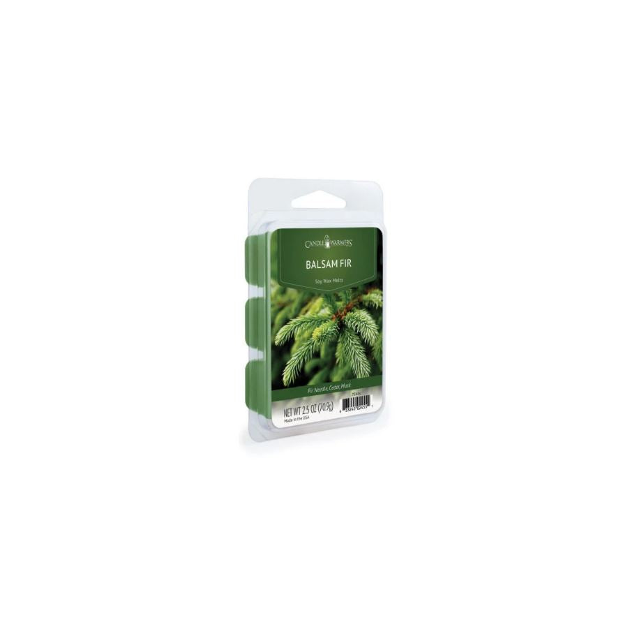 Cube de cire parfumé 2,5 oz sapin baumier (paquet de 6 cubes)