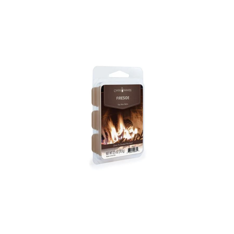 Cube de cire parfumé 2,5 oz coin du feu (paquet de 6 cubes)