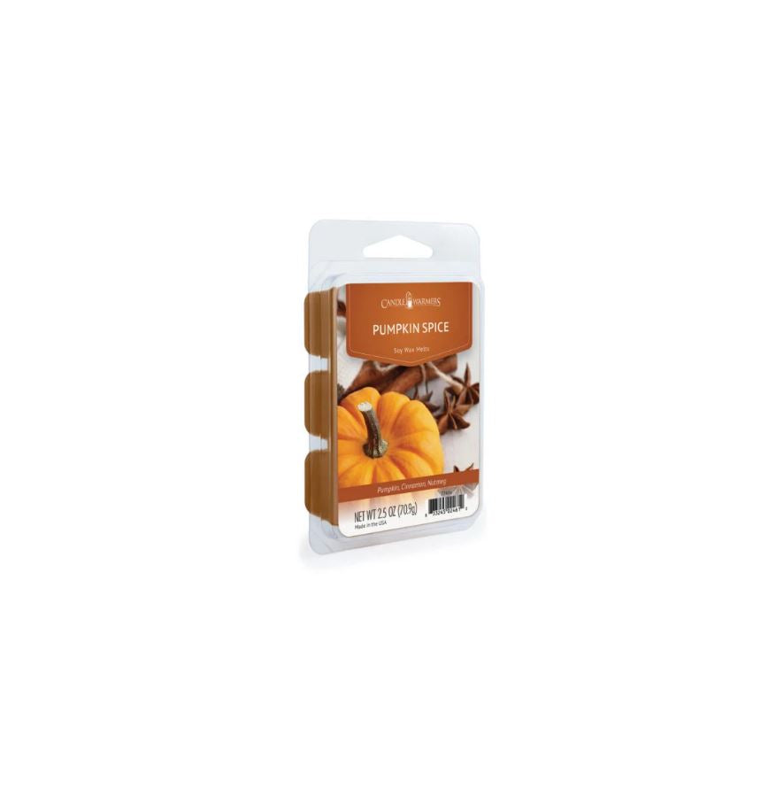Cube de cire parfumé 2,5 oz citrouille épicée (paquet de 6 cubes)