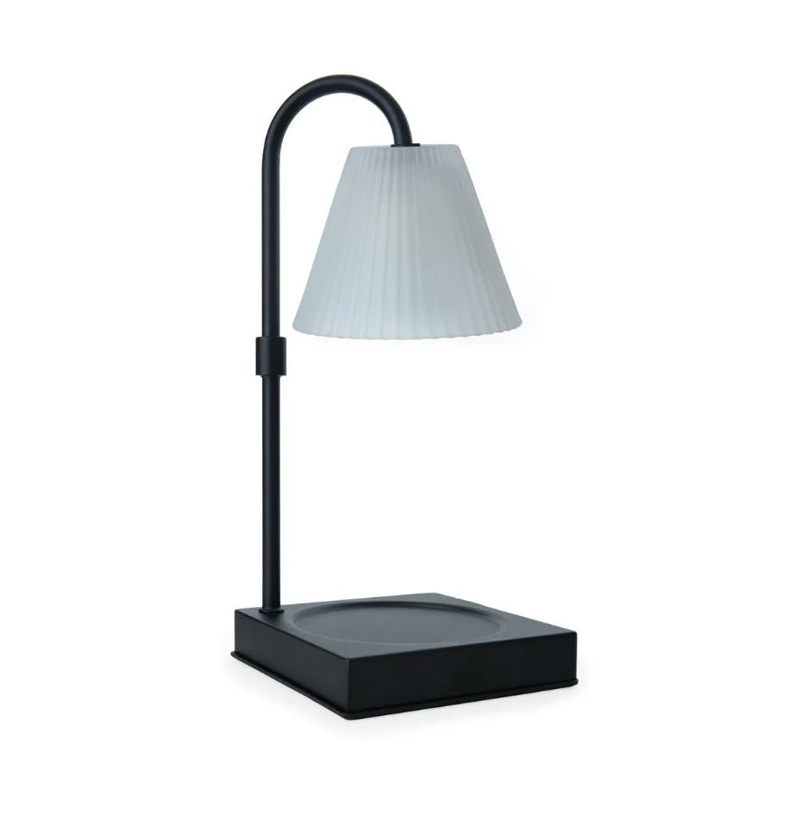 Lampe chauffe-bougie noire