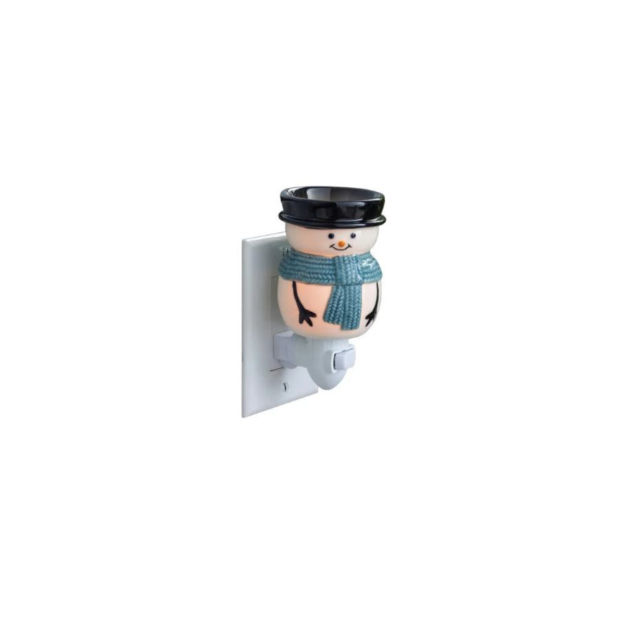Chauffe-cire de prise murale bonhomme de neige