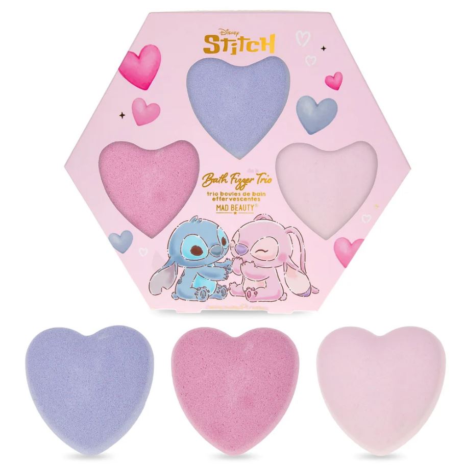 Ensemble de 3 bombes de bain effervescente Stitch