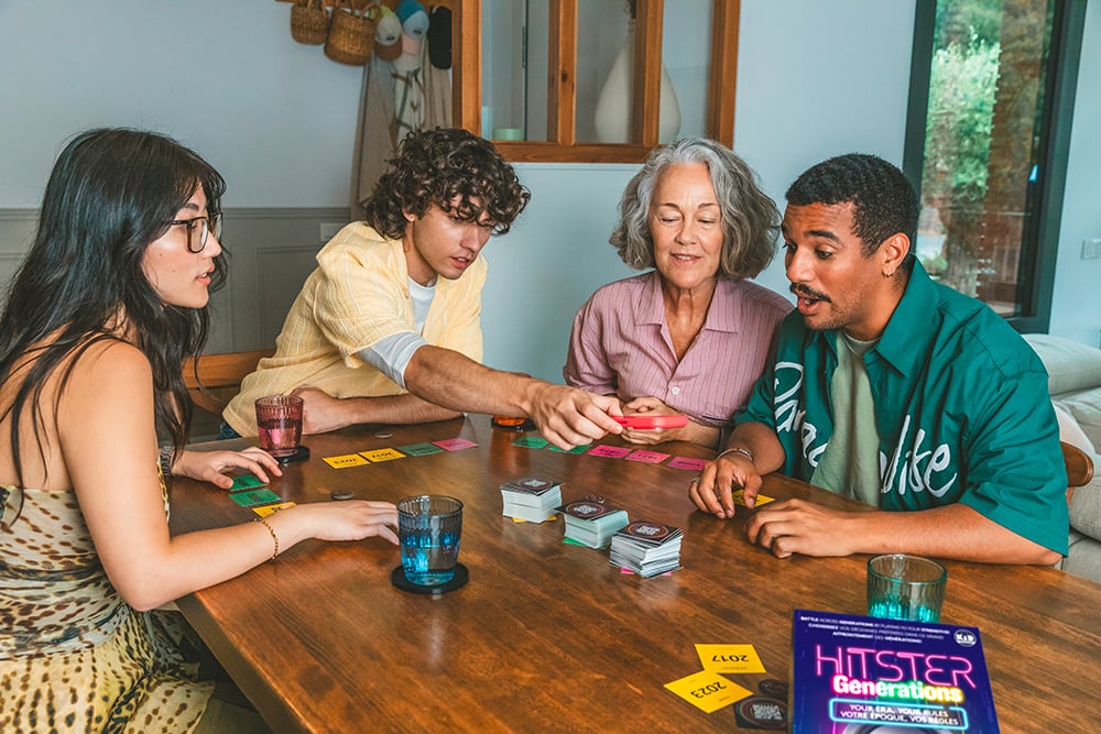 Jeu Hitster Bataille des générations (16 ans et plus, 2 à 20 joueurs)