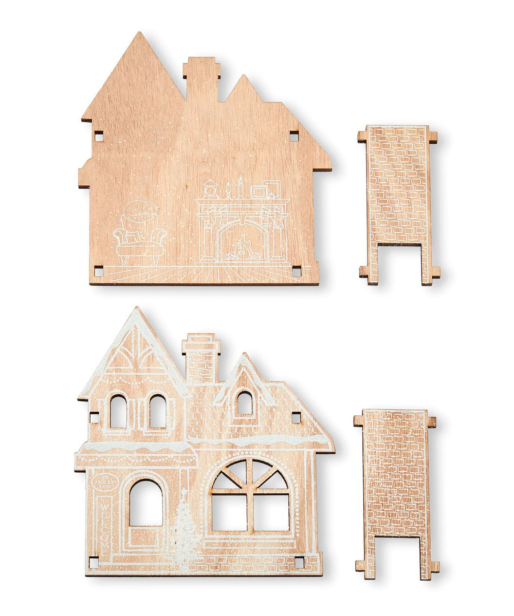 Maison en bois à assembler 6,3 po x 6,7 po