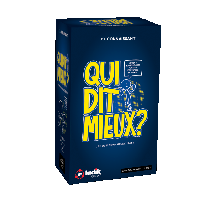Jeu Qui dit mieux ? (1 à 10 joueurs, 10 ans et +)
