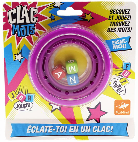 Jeu Clac mots (8 ans et plus, 3 joueurs et plus)