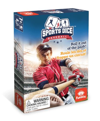 Jeu Sport Dice Baseball (7 ans et plus, 2 à 4 joueurs)