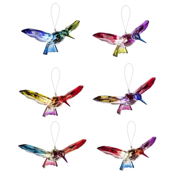 Attrape-soleil colibri en acrylique 18 cm