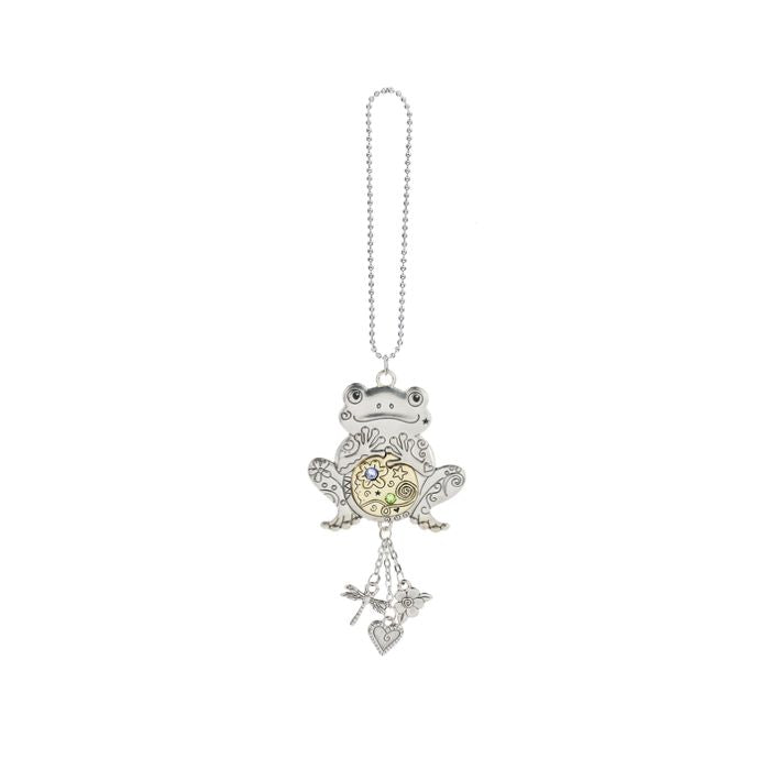 Pendentif pour auto 2 po x 2 po grenouille