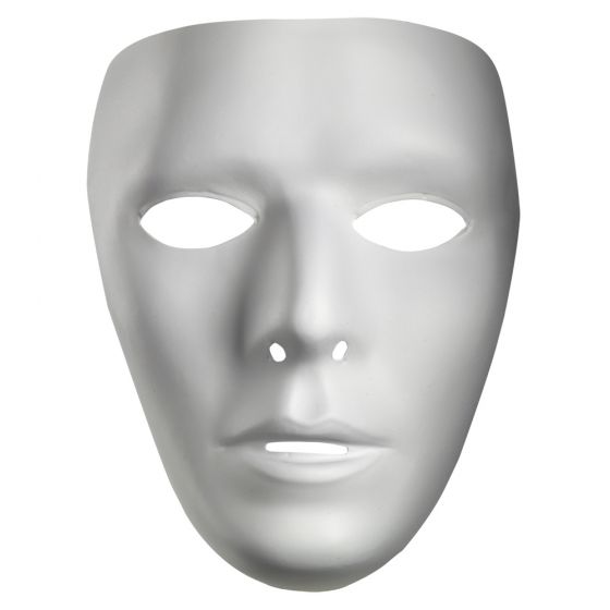 Masque blanc pour homme