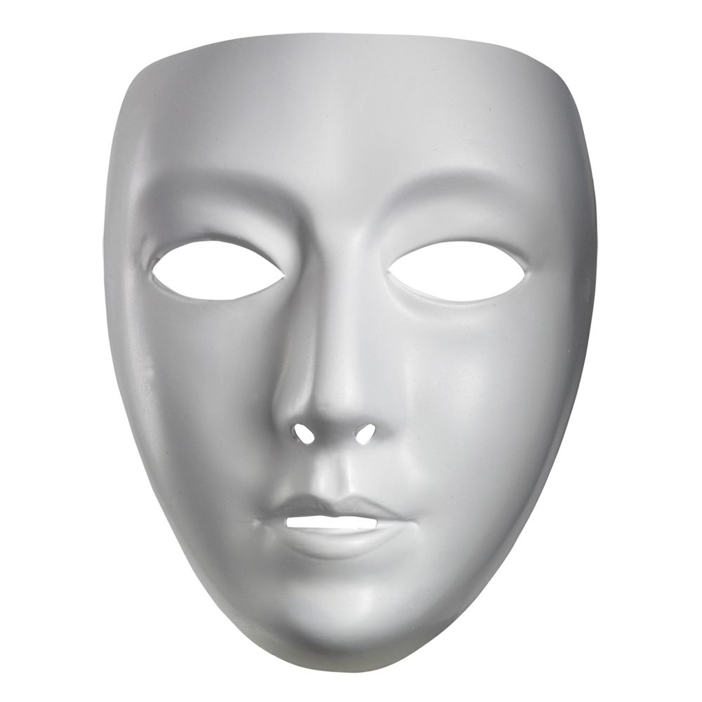 Masque blanc pour femme