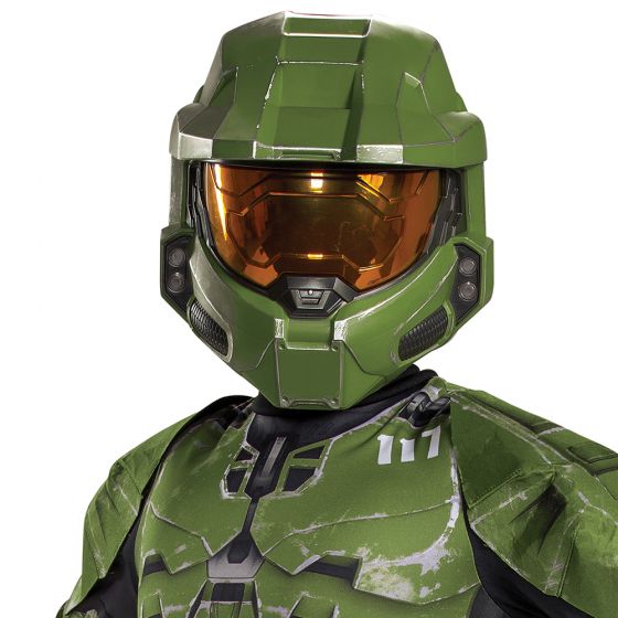 Demi-masque de Halo Infinite Master Chief pour enfant