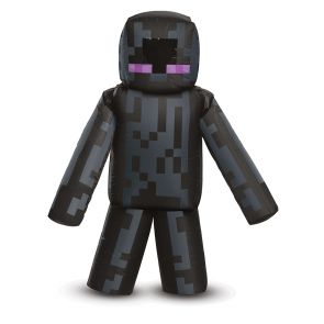 Costume enfant gonflable Minecraft - Enderman