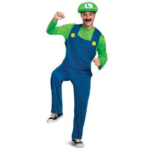 Costume homme Super Mario Luigi