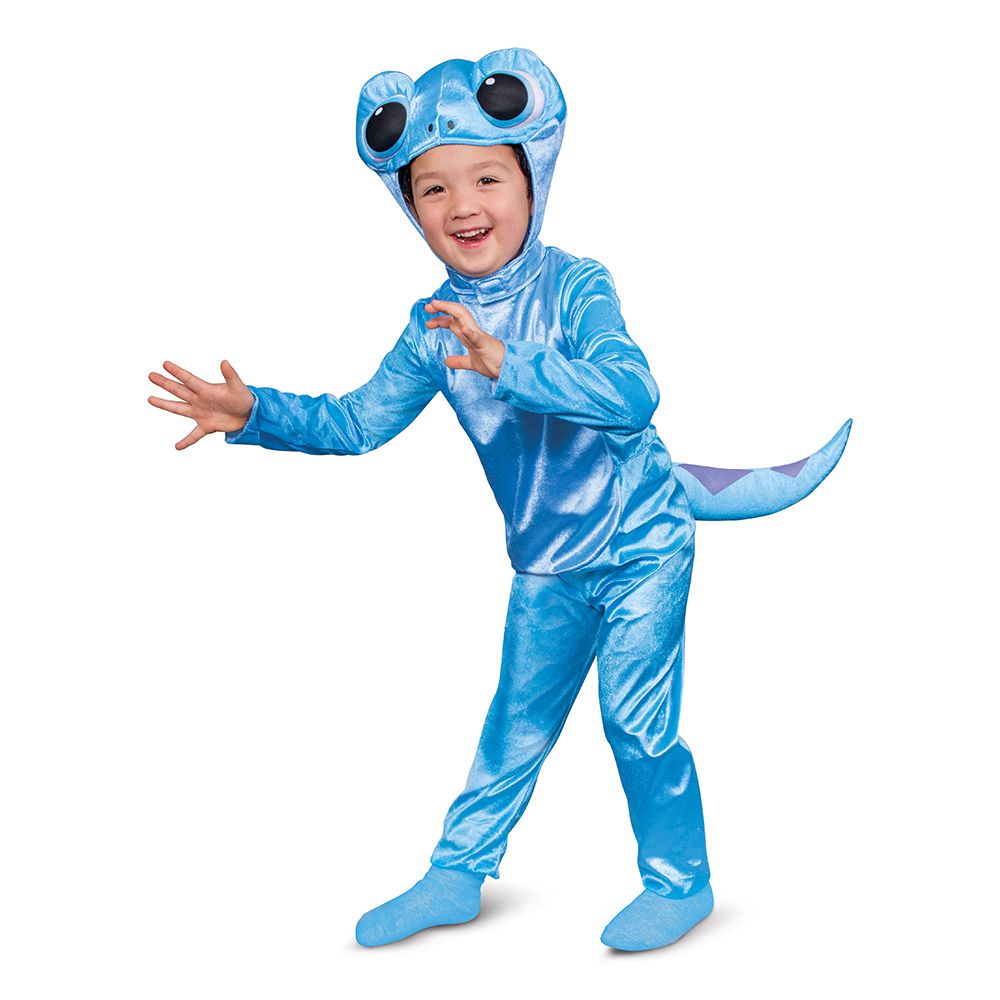 Costume enfant La reine des neiges - Bruni salamandre (4-6 ans)