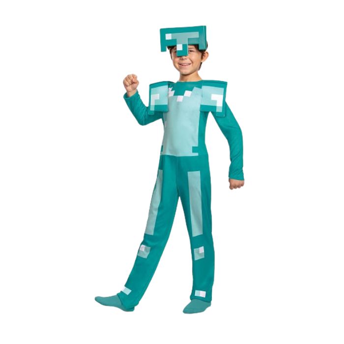 Costume enfant Minecraft armure classique