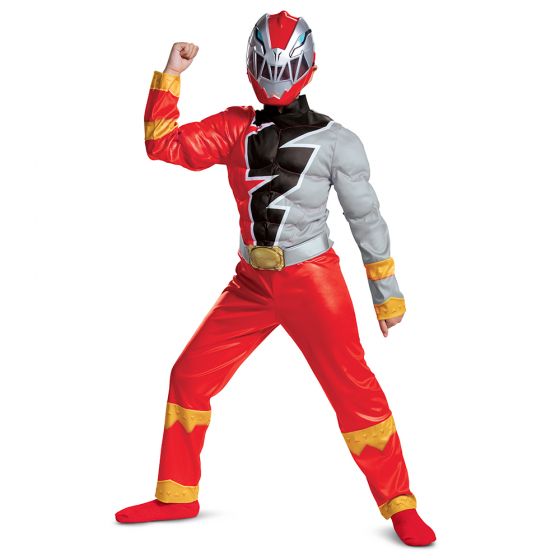 Costume enfant Power Rangers - Dino Fury rouge