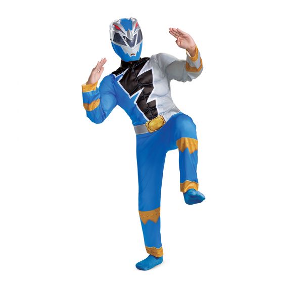 Costume enfant Power Rangers - Dino Fury bleu