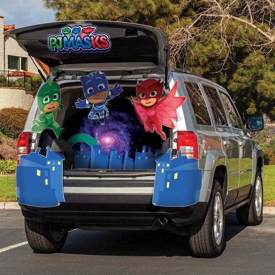 Décoration pour valise de voiture Pyjamasques