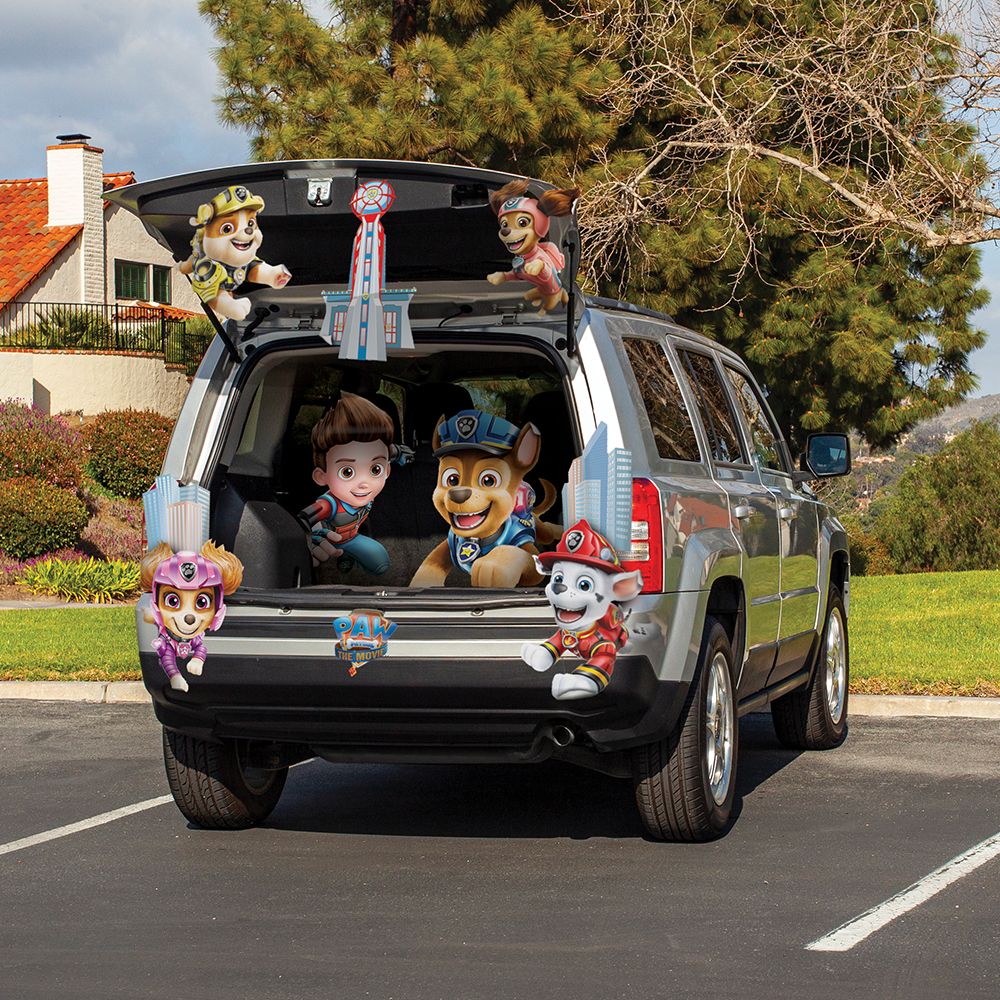 Décoration pour valise de voiture Pat Patrouille