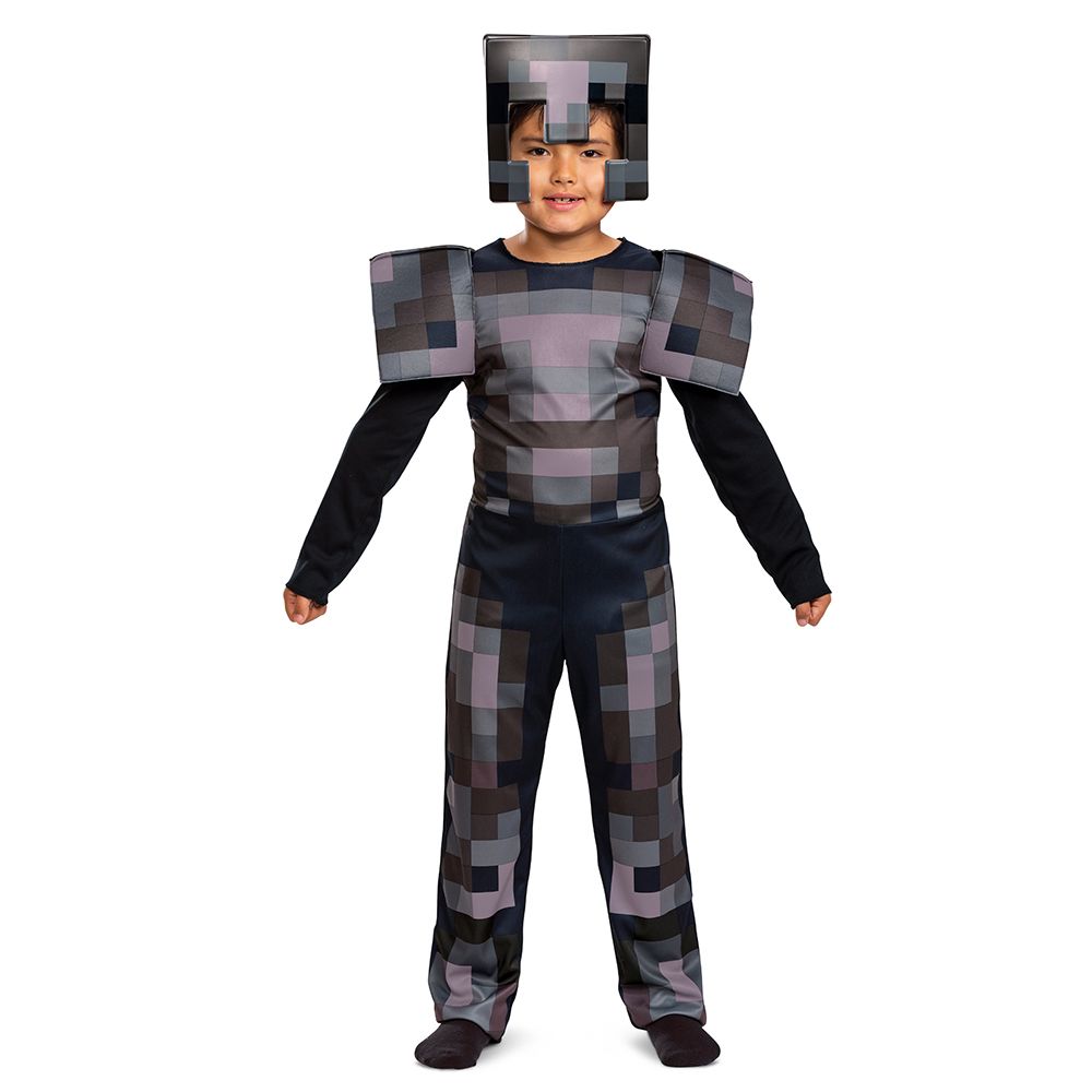 Costume enfant Minecraft armure Netherite