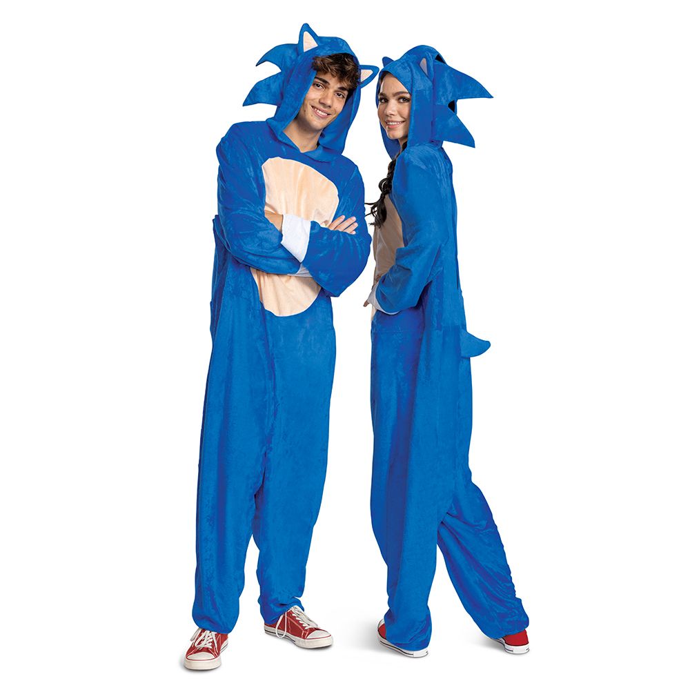 Costume adulte Sonic (7-9)