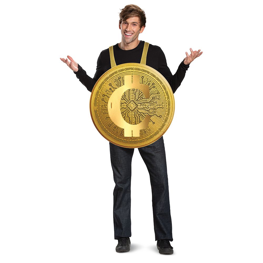 Costume adulte crypto-monnaie