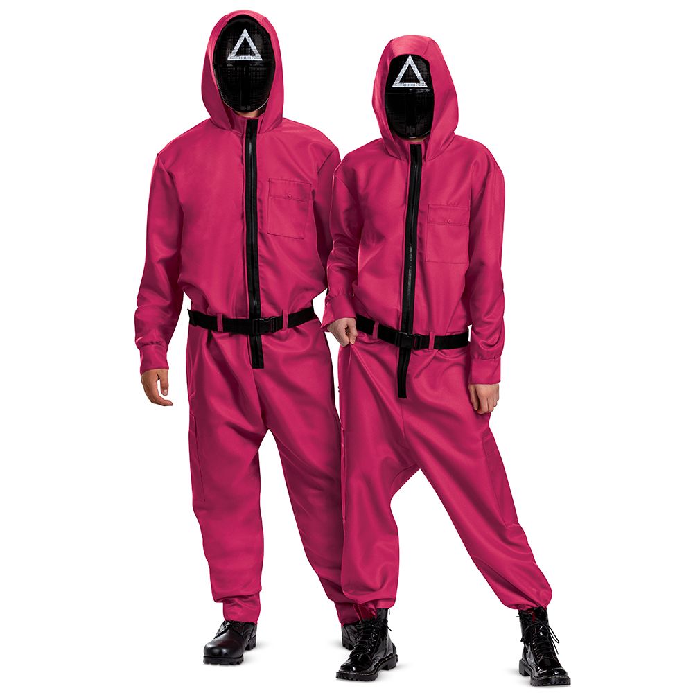 Costume adulte Squid Game garde triangle