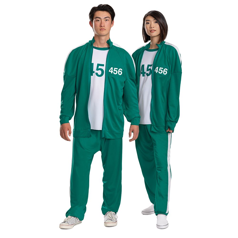 Costume adulte Squid Game joueur 456