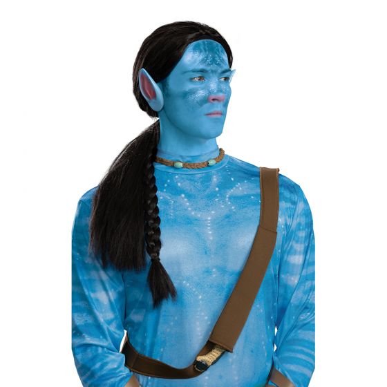 Perruque homme noire Avatar Jake (Reef)