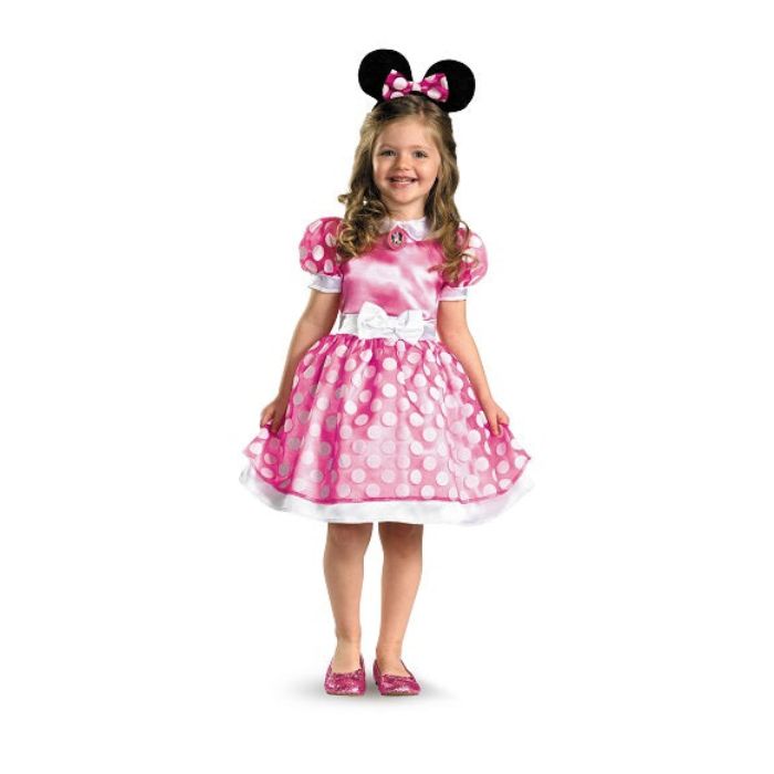 Costume tout-petit Minnie Mouse robe rose