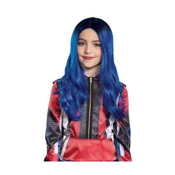 Perruque enfant bleue Evie (Descendants)
