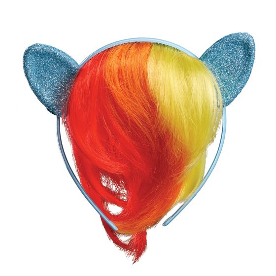 Serre-tête My Little Pony Dash avec oreilles et cheveux